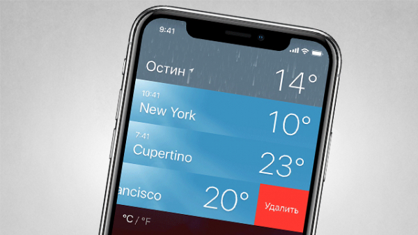 Пользователи жалуются на неправильную работу приложения &laquo;Погода&raquo;
